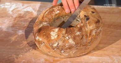 Ghirlanda di pane ai 3 impasti è sempre mezzogiorno