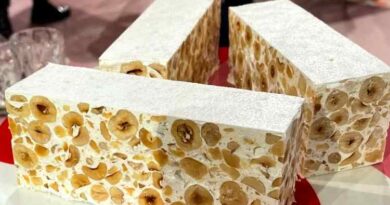 Torrone morbido nocciole miele è sempre mezzogiorno