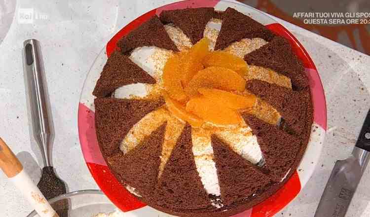 Torta vulcano è sempre mezzogiorno