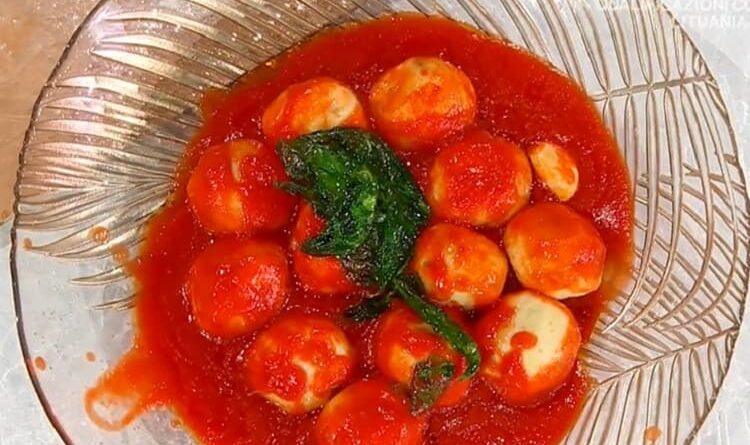 Gnocchi di ricotta ripieni è sempre mezzogiorno