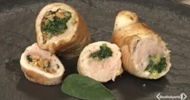 Cotto e mangiato involtini tacchino e nocciole