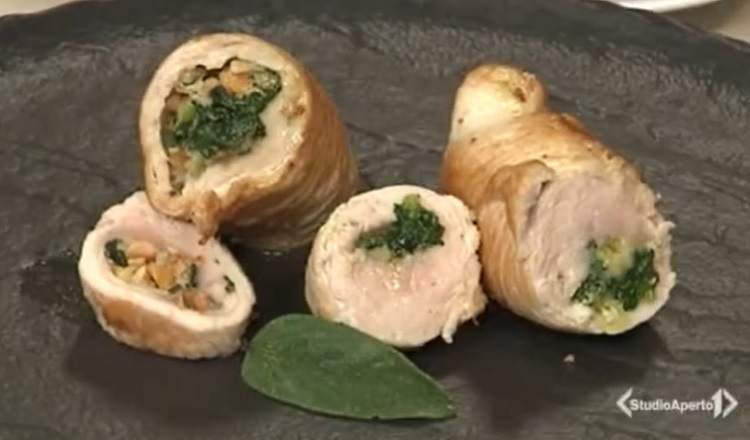 Cotto e mangiato involtini tacchino e nocciole