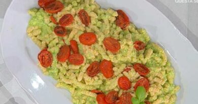 Passatelli con pesto di zucchine è sempre mezzogiorno