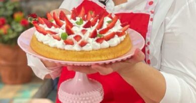 Torta furba alle fragole è sempre mezzogiorno