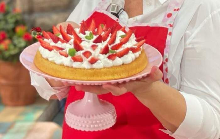 Torta furba alle fragole è sempre mezzogiorno