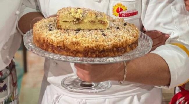 Sbrisolona ricotta, amaretti e caffè è sempre mezzogiorno