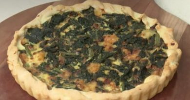 Cotto e mangiato Quiche di cavolo nero